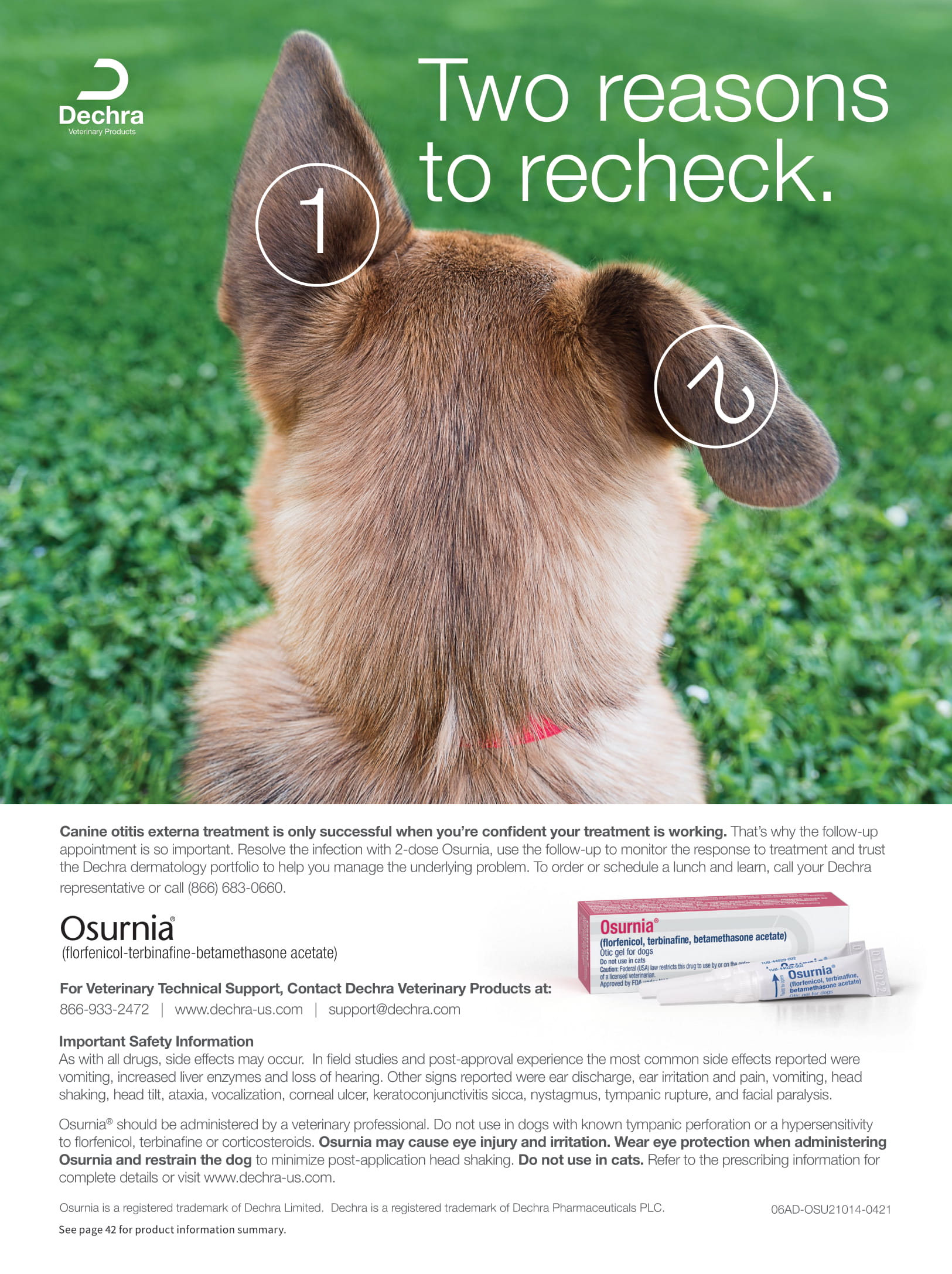 osurnia side effects